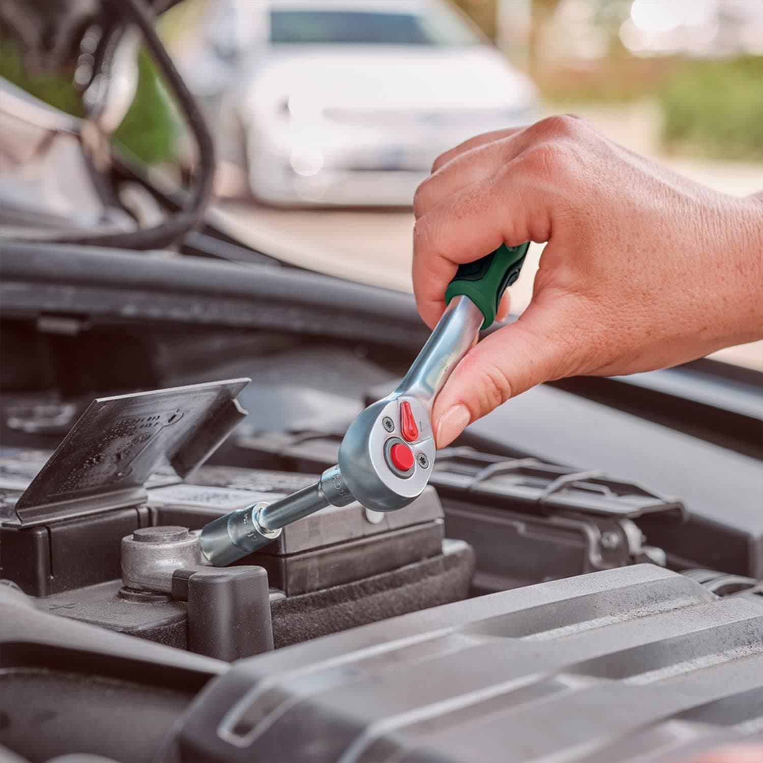 Bosch Set adaptera za nasadni ključ u koferu 14-delni, 1600A02BY0 - slika 4