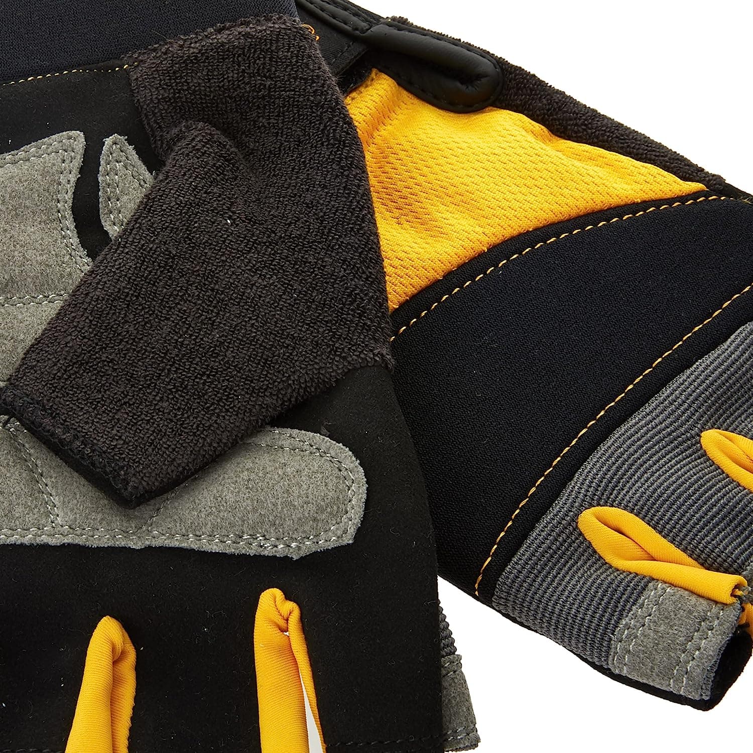 DeWalt DPG213L SECUREFIT™ zaštitne rukavice bez prstiju, za razne namene, perive - slika 3