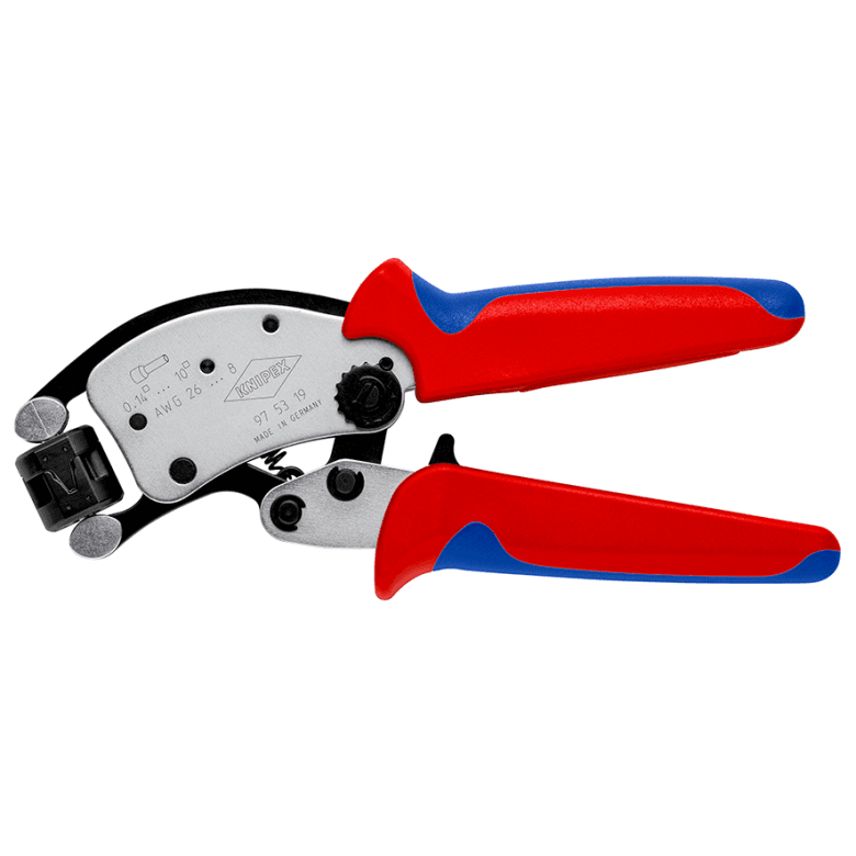 Knipex 97 53 19 Twistor® T samopodešavajuća klešta za hilzne sa rotirajućom glavom 0.14 - 10 mm² - slika 3