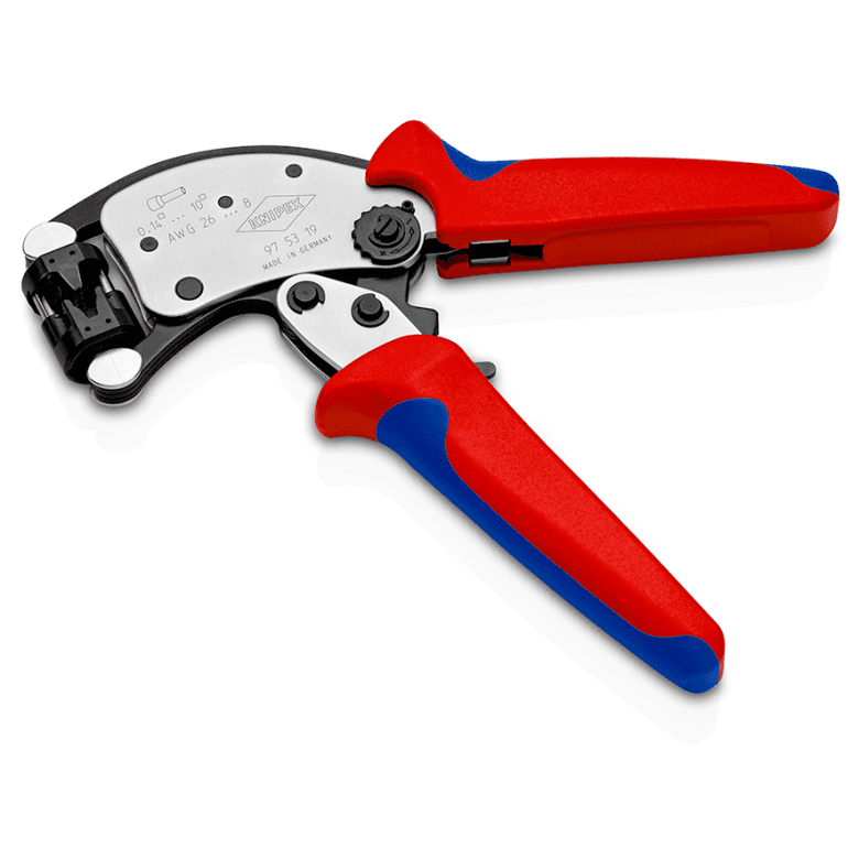 Knipex 97 53 19 Twistor® T samopodešavajuća klešta za hilzne sa rotirajućom glavom 0.14 - 10 mm² - slika 2