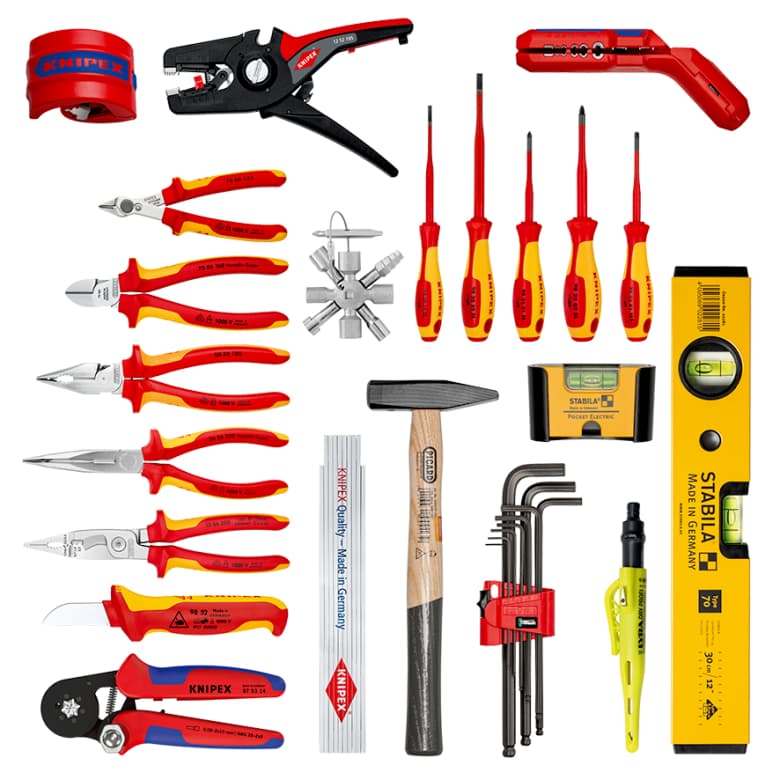 Knipex 00 21 50 S Ranac za alat Modular X18 Plumbing + set od 22 alata za vodoinstalatere - slika 4