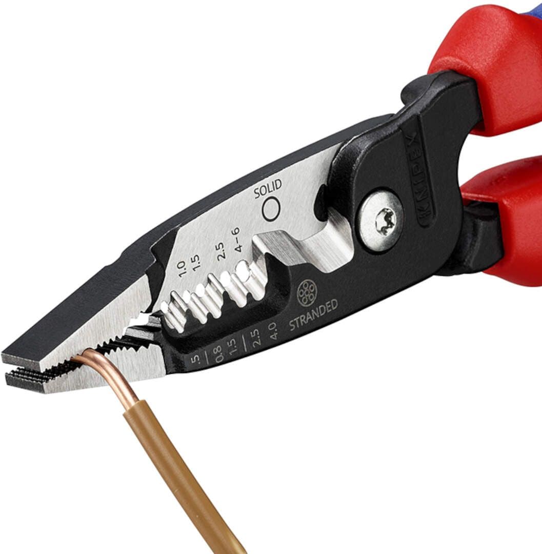 Knipex 13 72 200 ME Kombinovana električarska klešta za skidanje izolacije 200mm - slika 5