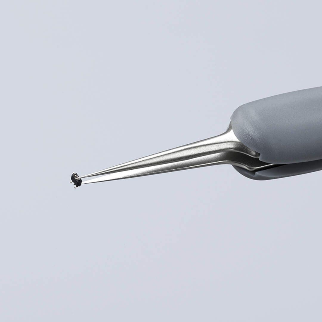 Knipex 92 21 13 ESD Precizna pinceta sa gumiranim ručkama - slika 4