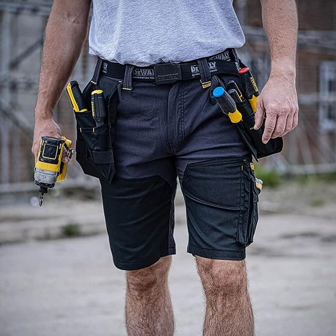 DeWalt DWC153-004 Hamden crno-sivi rastegljivi radni šorts - slika 9
