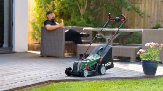 Bosch UniversalRotak Akumulatorska kosilica 37-550, 2x 18V, Solo 06008B9E01 - slika 7