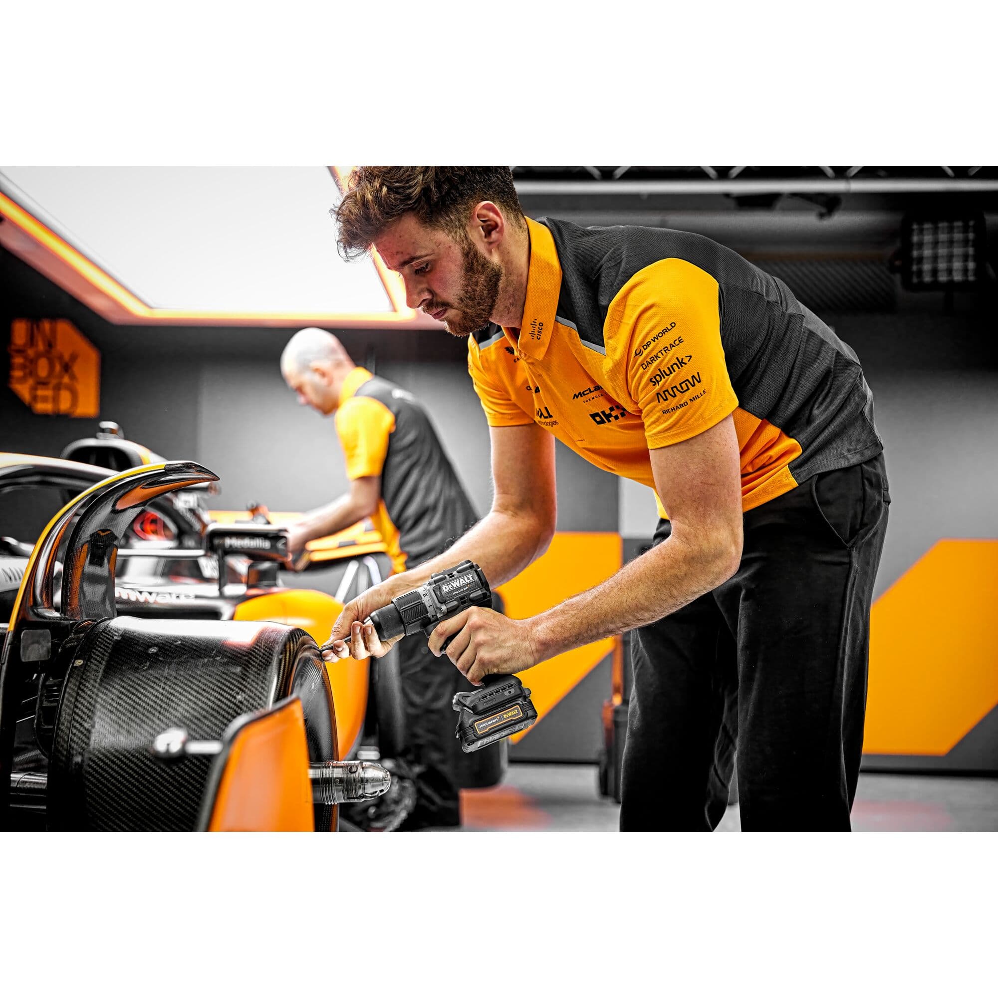 Aku set alata DeWalt DCK200ME2GT x McLaren F1 Team DCD85M+DCF85M, 2x1.7Ah PowerStack - slika 4