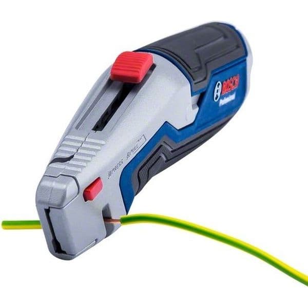 Bosch Univerzalni skalpel sa trapeznim nožićima + 3 zamenska noža, 1600A01V3H - slika 3