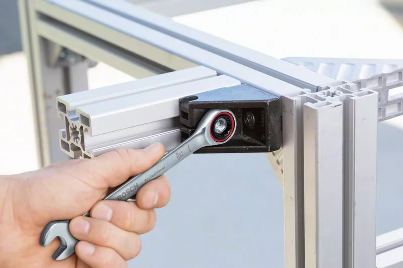 Bosch 10-delni set ključeva sa račnom, 1600A02AU0 - slika 2