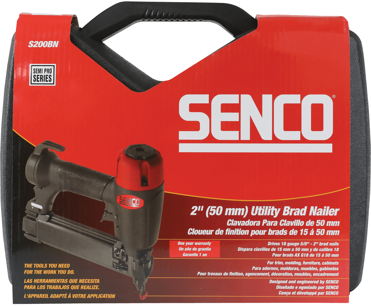 Senco S200BN pneumatski pištolj za eskere, 15-50mm, 1.2 (AX) - slika 3