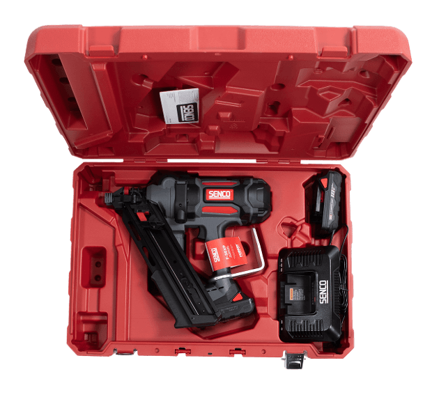 Senco F-35XP akumulatorski pištolj za eksere 50-90mm, 2x3Ah, 2.9-3.8mm (CH) - slika 5