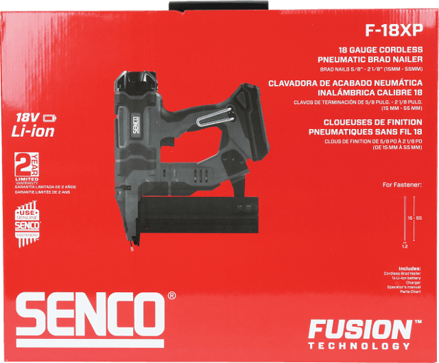 Senco F-18XP akumulatorski pištolj za eksere 15-55mm, 1x2.0Ah, 1.2mm (AX) - slika 4