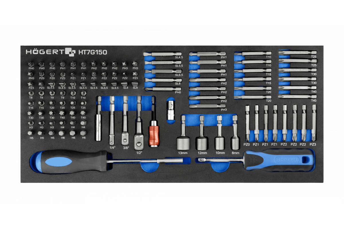 Hogert HT7G050 kolica sa alatom, 544 dela - slika 17