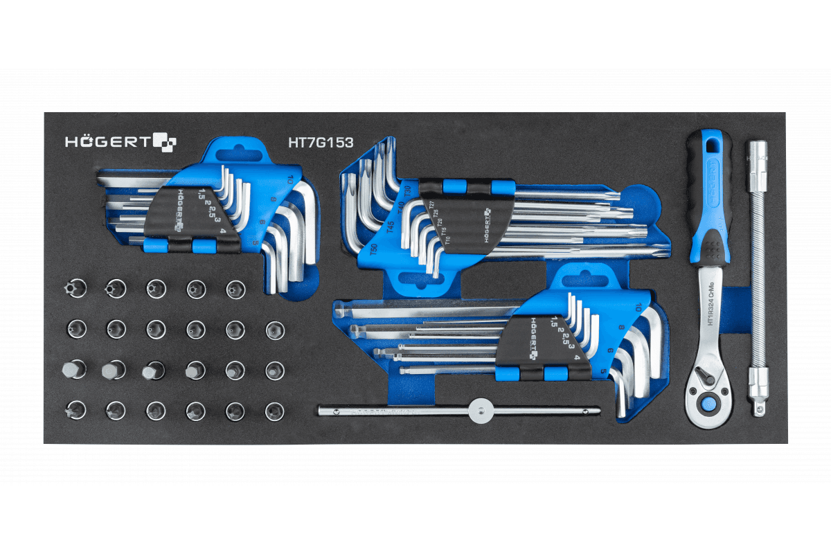 Hogert HT7G050 kolica sa alatom, 544 dela - slika 14