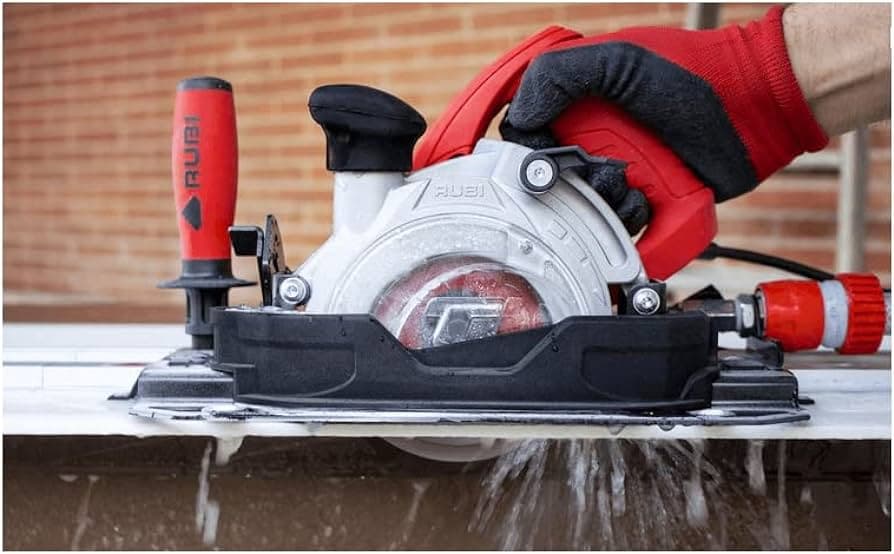 RUBI 50953 TC-125 ručni cirkular za keramiku, 1.250W, G1 sistem - slika 2