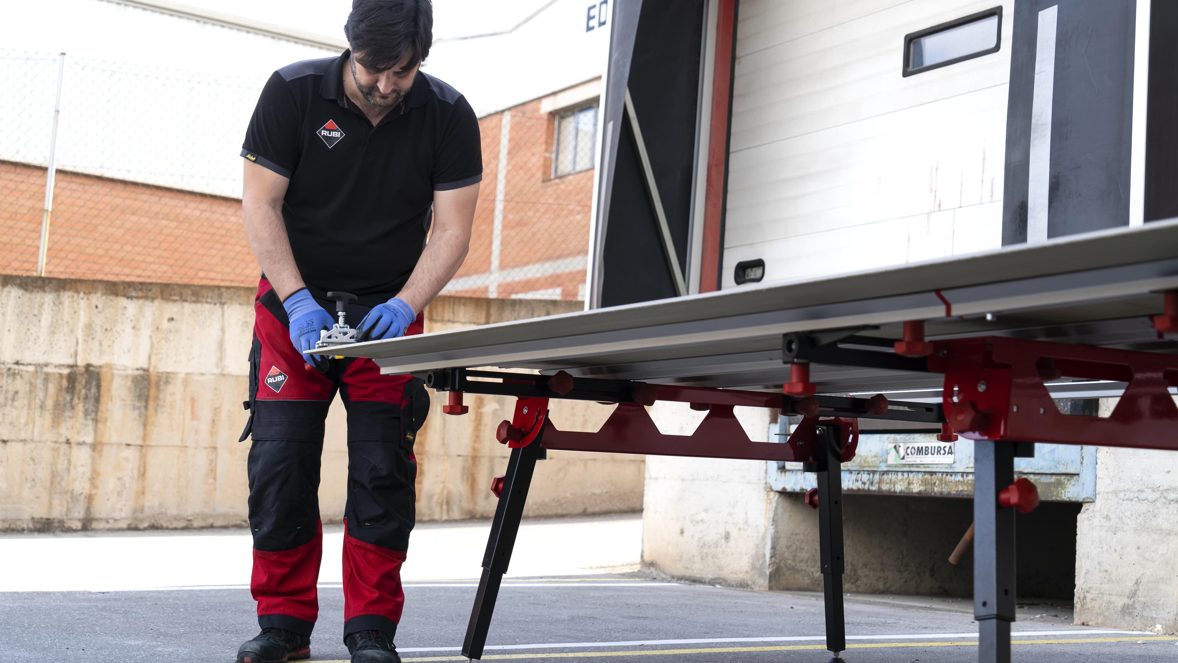 RUBI 18984 radni sto Slab Versa-Tile za sečenje keramike, 180x153x84cm - slika 11