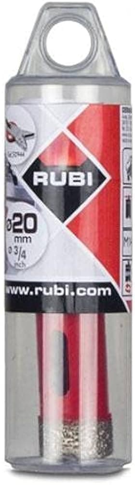RUBI 04910 burgija za suvo bušenje keramike 20mm, M14 - slika 2