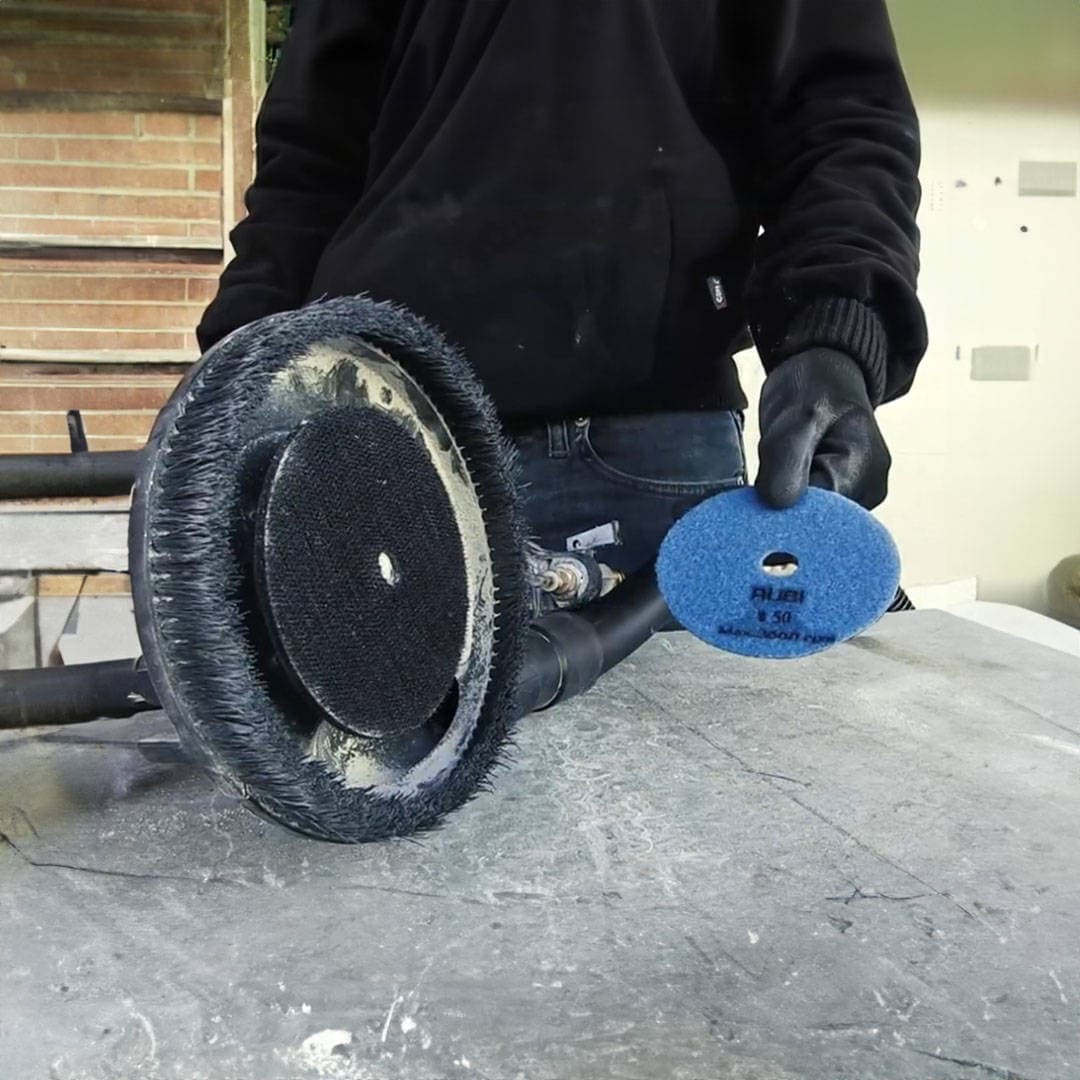 RUBI 62970 Brusni disk za poliranje GR.50 Ø100MM - slika 4