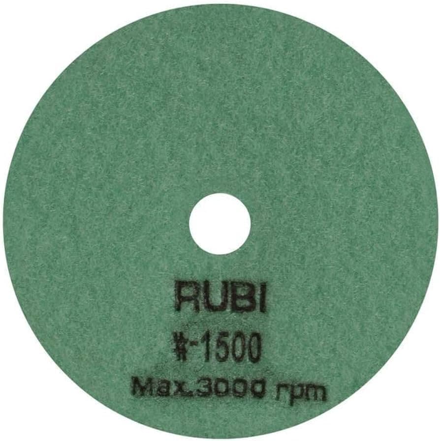 RUBI 62975 Brusni disk za poliranje keramike GR.1500, Ø100mm - slika 2