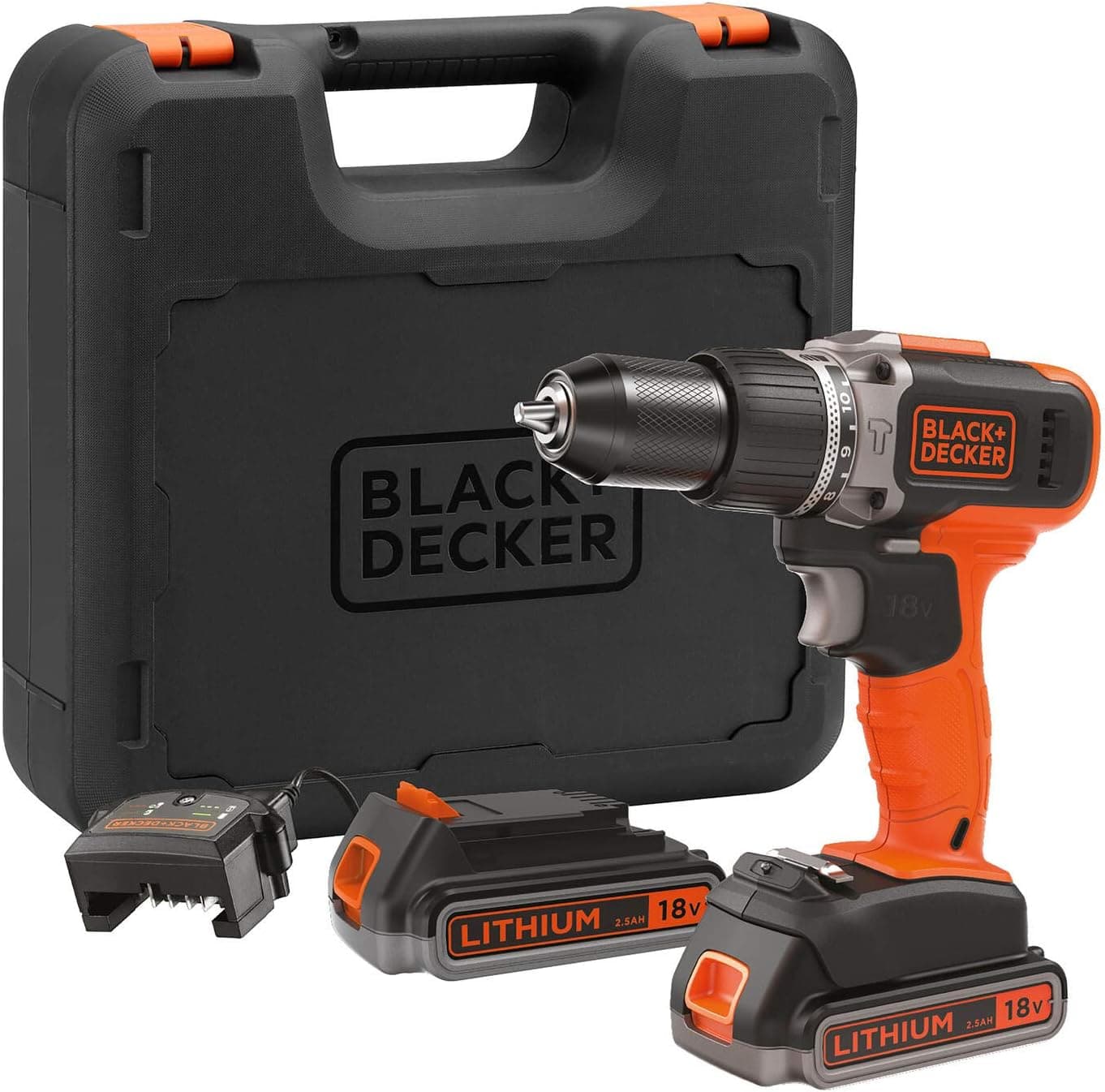 Black + Decker BCD003ME2K Akumulatorska bušilica 2x2.5Ah