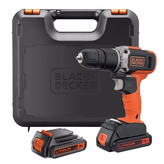 Black&Decker BCD003C2K Aku bušilica, 2x1.5Ah