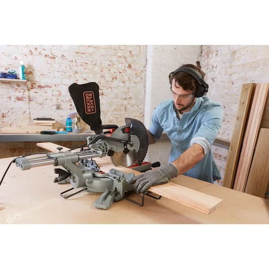 Black&Decker BES710 Stacionarna potezna kružna testera - ger, 254mm 2100W - slika 9