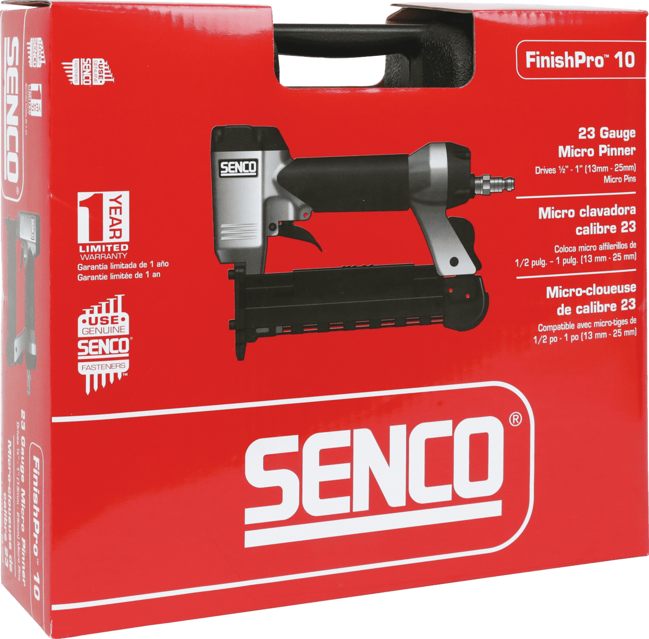 Senco FinishPro10 pneumatski pištolj za eksere bez glave, 12-25mm - slika 4