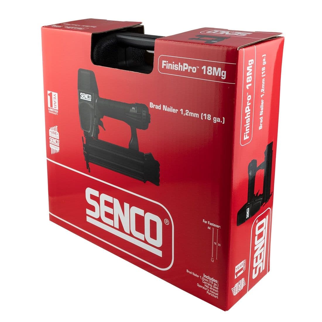 Senco FinishPro18Mg pneumatski pištolj za eksere, 16-50mm, 1.2 (AX) - slika 4