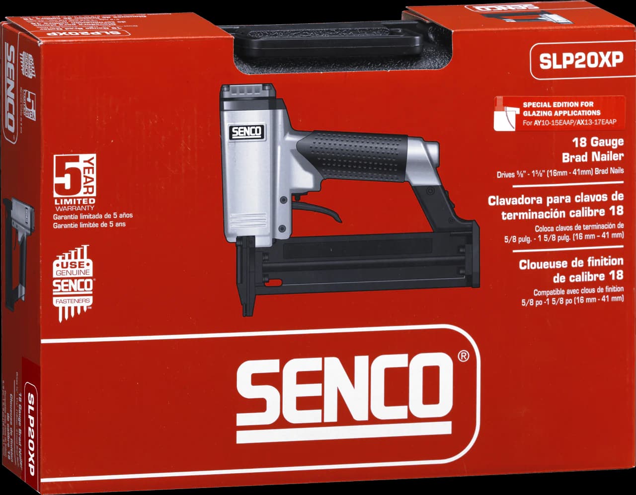 Senco SLP20XP pneumatski pištolj za eksere, 15-42mm, 1.2 (AX) - slika 3
