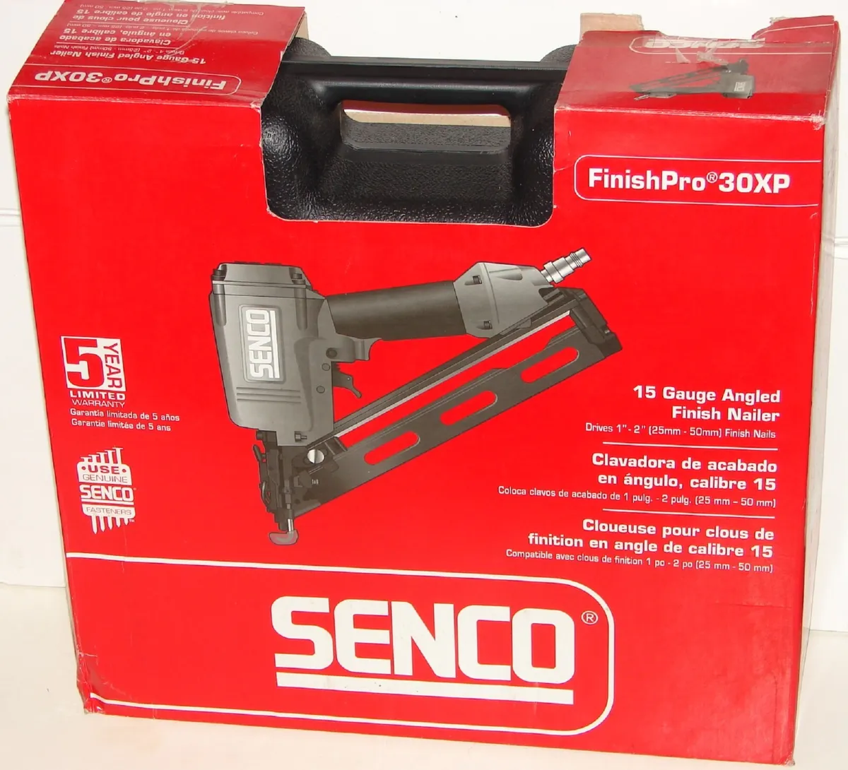 Senco FinishPro30XP pneumatski pištolj za eksere, 25-50mm, 1.8 (DA) - slika 5