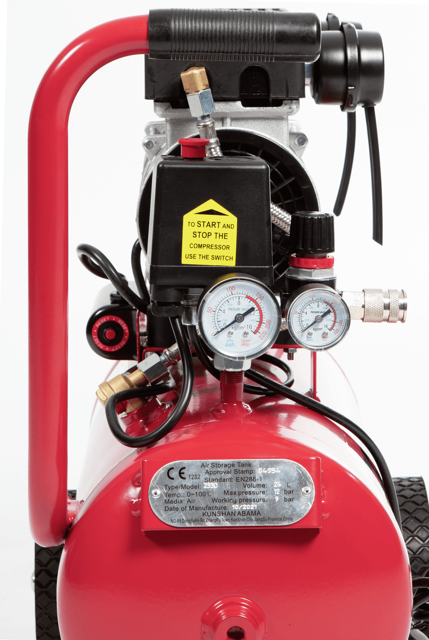 Senco AC20224BL-EU bezuljni, bešumni kompresor za vazduh, 24l, 9bar, 1.500W - slika 4