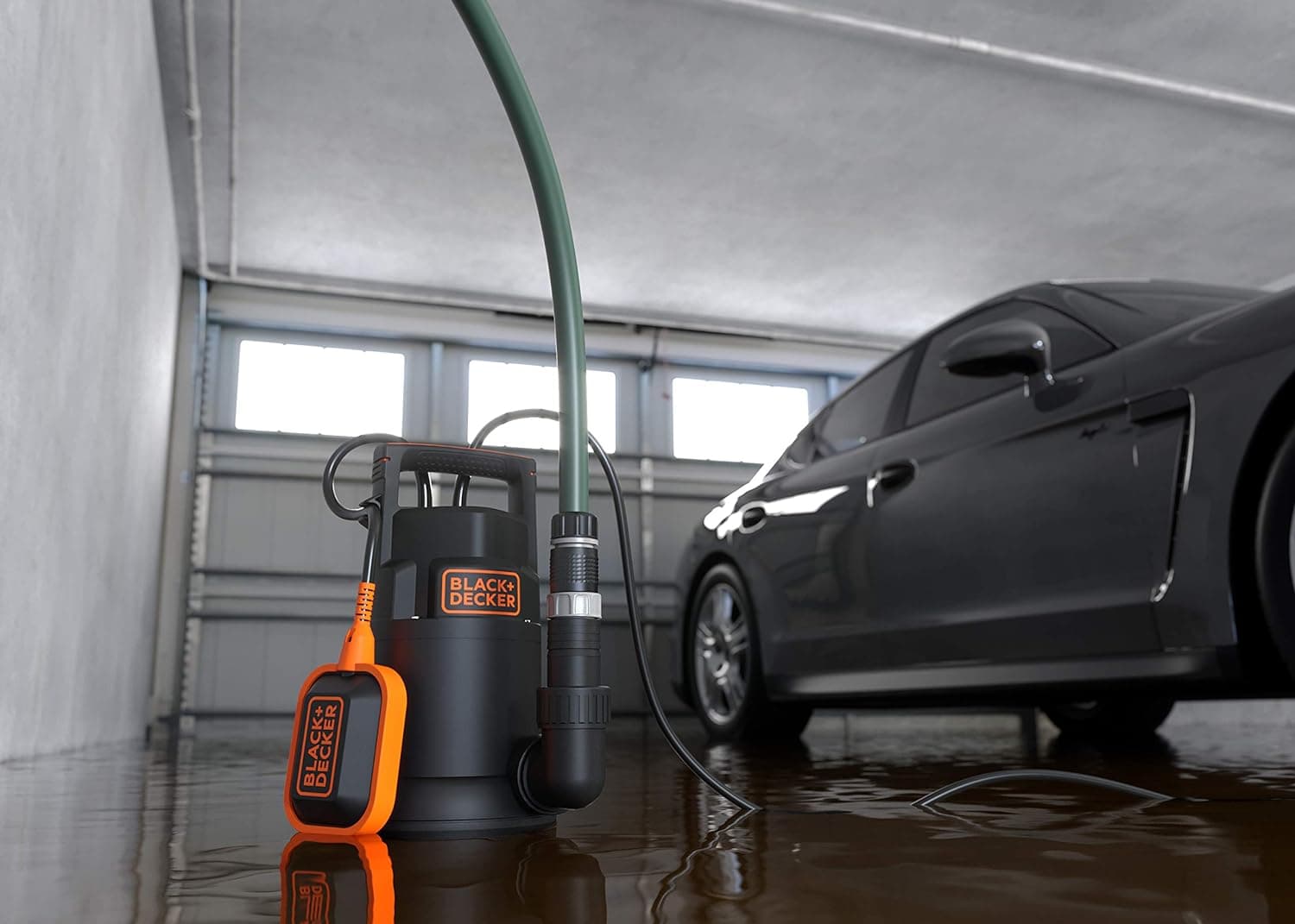 Black+Decker BXUP250PCE potopna pumpa čistu vodu, 250W, 6.000 L/h - slika 7