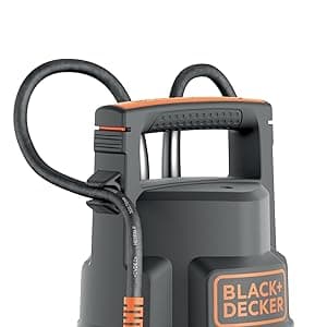 Black+Decker BXUP250PCE potopna pumpa čistu vodu, 250W, 6.000 L/h - slika 3