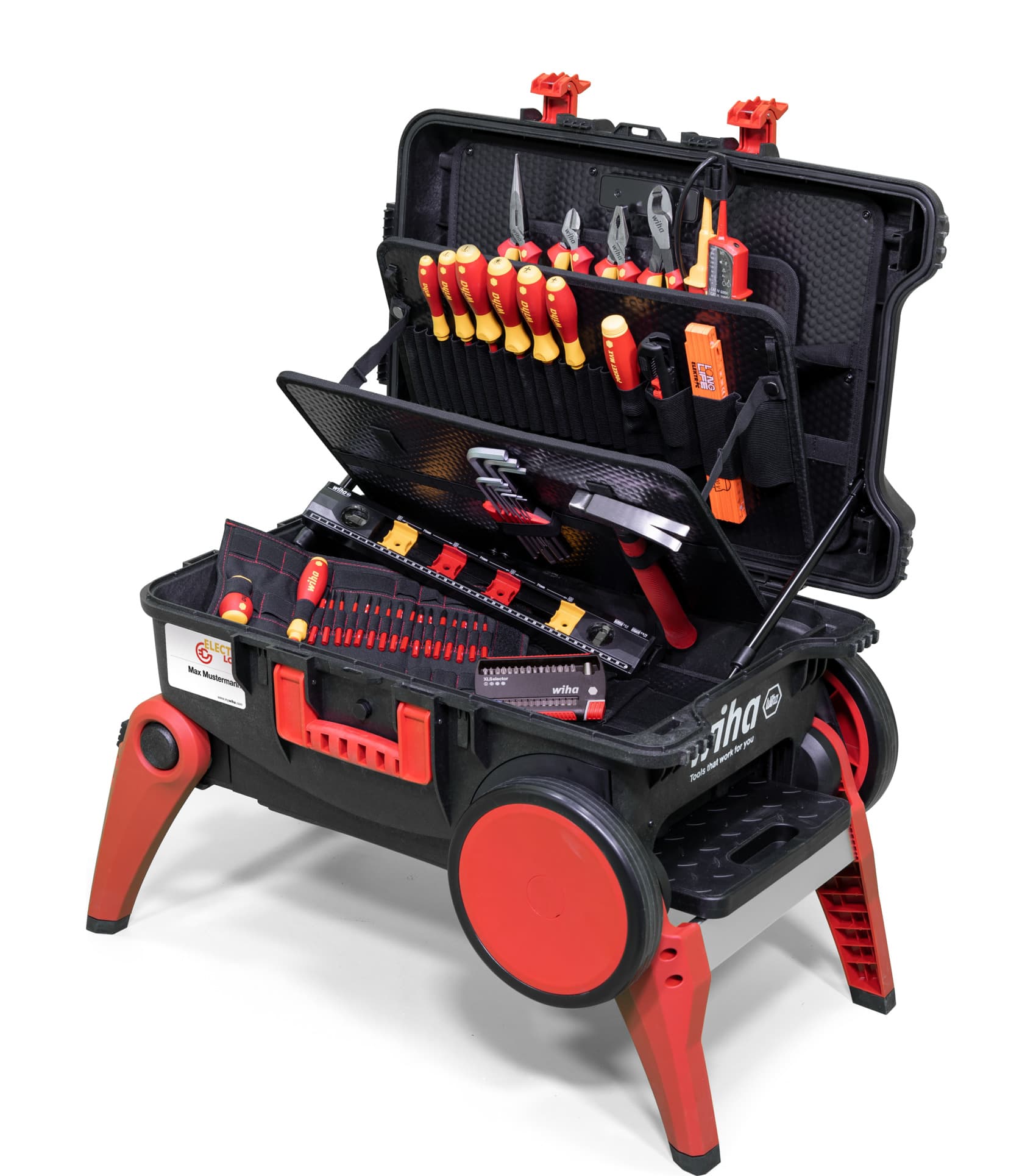 Wiha 45734 XXL set električarskog alata u koferu, 80 delova