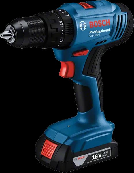 Bosch Akumulatorska vibraciona bušilica - odvrtač GSB 183-Li 1x2,0 Ah 06019K9101 - slika 2
