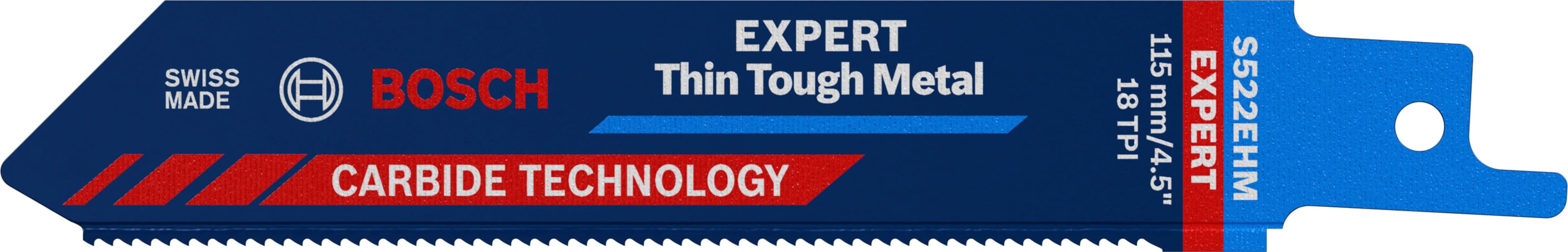 Bosch EXPERT „Thin Tough Metal“ S 522 EHM list univerzalne testere, pakovanje 1 komad, 2608900359