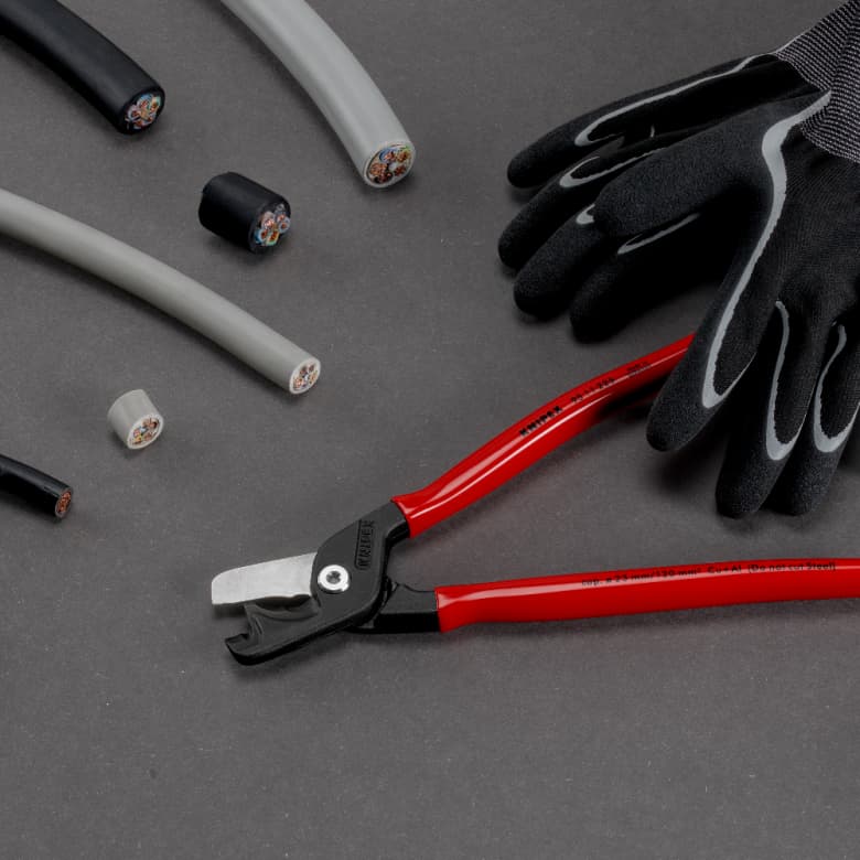 Knipex 95 11 225 StepCut XL Makaze za kablove 225mm - slika 4