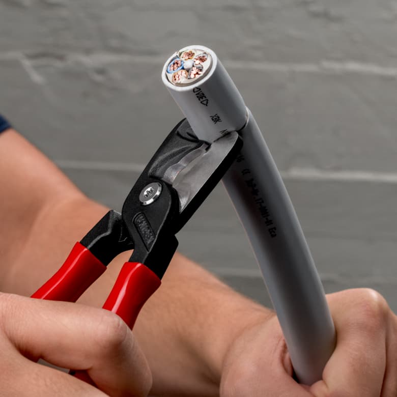 Knipex 95 11 225 StepCut XL Makaze za kablove 225mm - slika 3