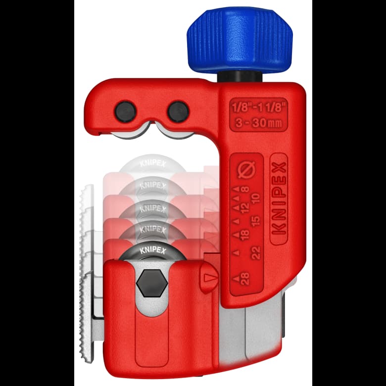Knipex 90 31 01 TubiX® S mini rezač cevi 3-30mm - slika 2