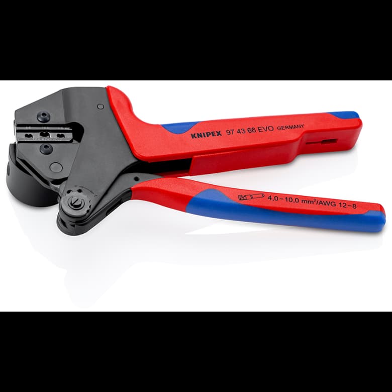 Knipex 97 43 66 EVO Klešta za krimpovanje MC4 EVO 2 konektora za solarne panele