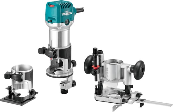 Makita RT0702CX2 Površinska glodalica-ober freezer, 710W