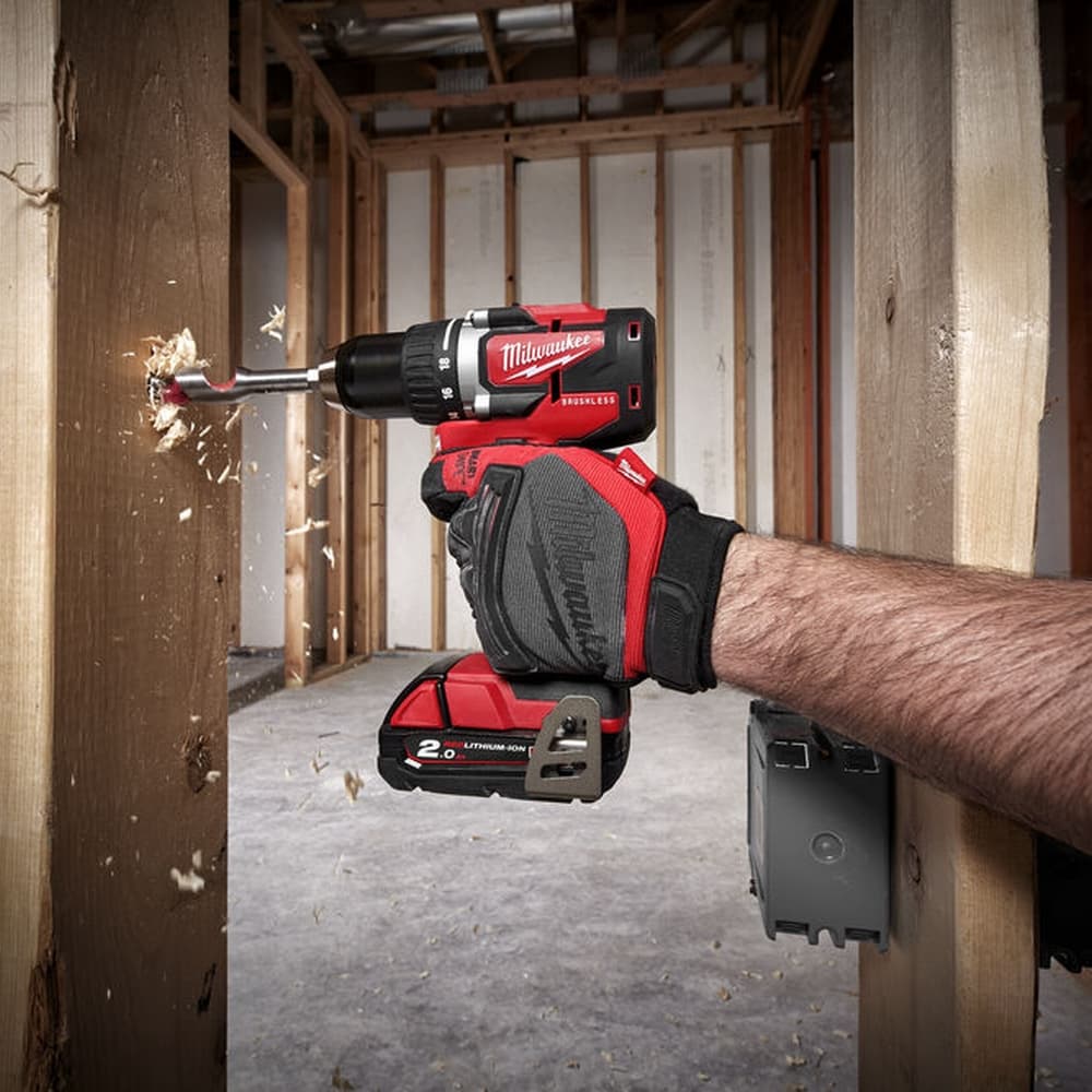 Milwaukee M18CBLDD-202C Akumulatorska bušilica 18V 2Ah, 4933464317 - slika 2