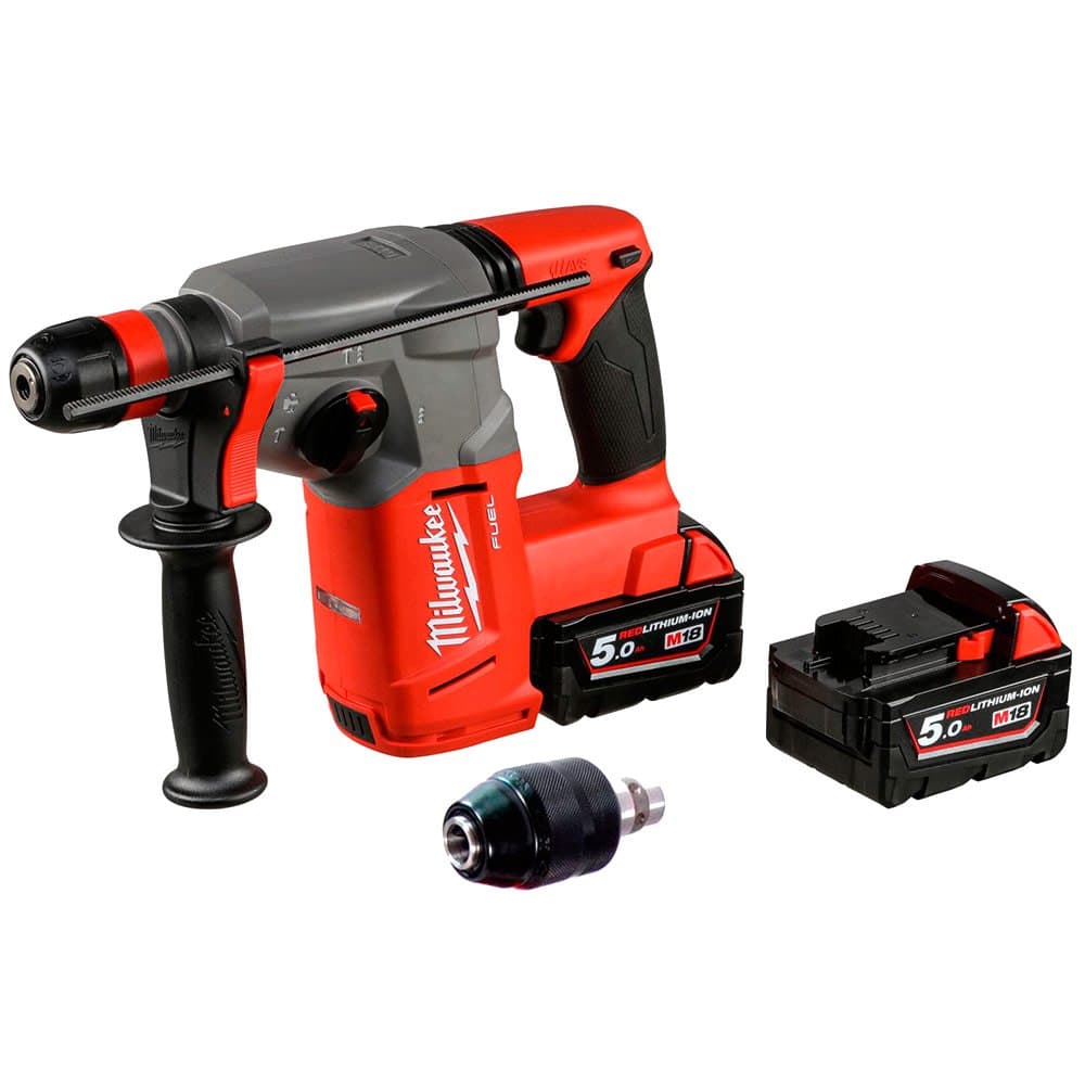 Milwaukee M18CHX-502X Aku bušilica-čekić SDS+ 18V 2x5Ah