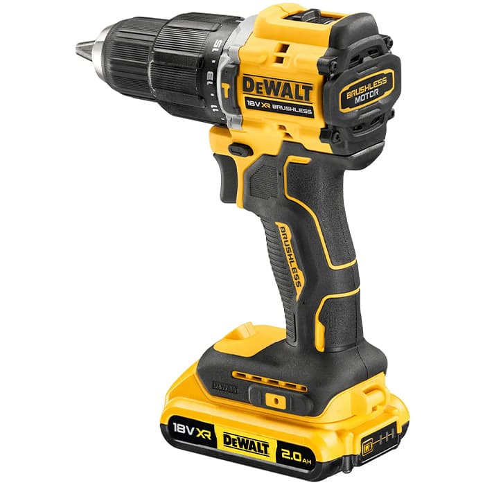 DeWalt DCD100YD2T aku udarna bušilica - odvrtač, 2x2.0Ah, 18V - slika 3