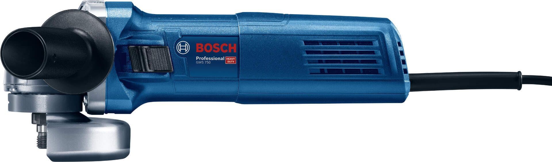 Bosch GWS 750-115 ugaona brusilica, 750 W, 115 mm - slika 3