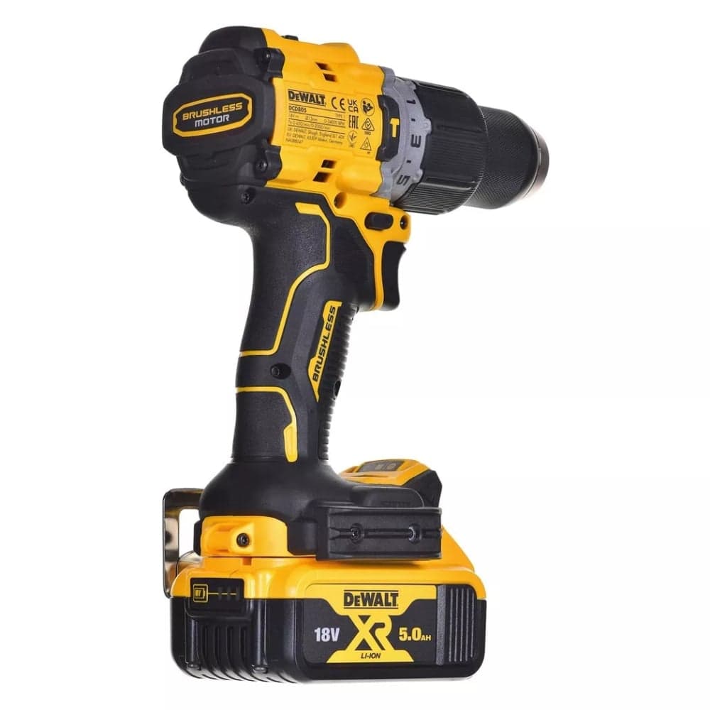 DeWalt DCD805P2T Aku udarna bušilica-odvijač 18V XR, 2x5.0Ah + kofer - slika 4