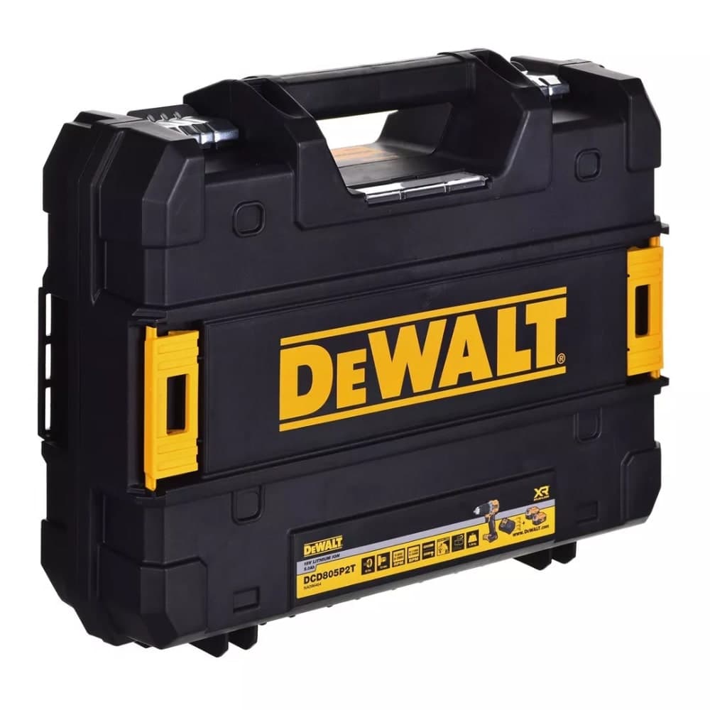 DeWalt DCD805P2T Aku udarna bušilica-odvijač 18V XR, 2x5.0Ah + kofer - slika 2