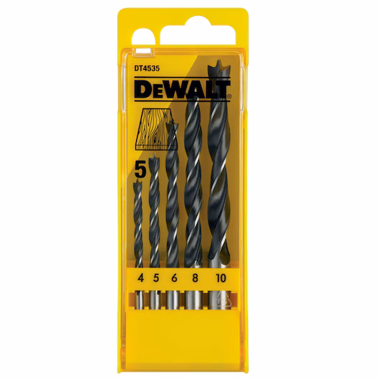 DeWalt DT4535 Set burgija za drvo 5 komada - slika 3