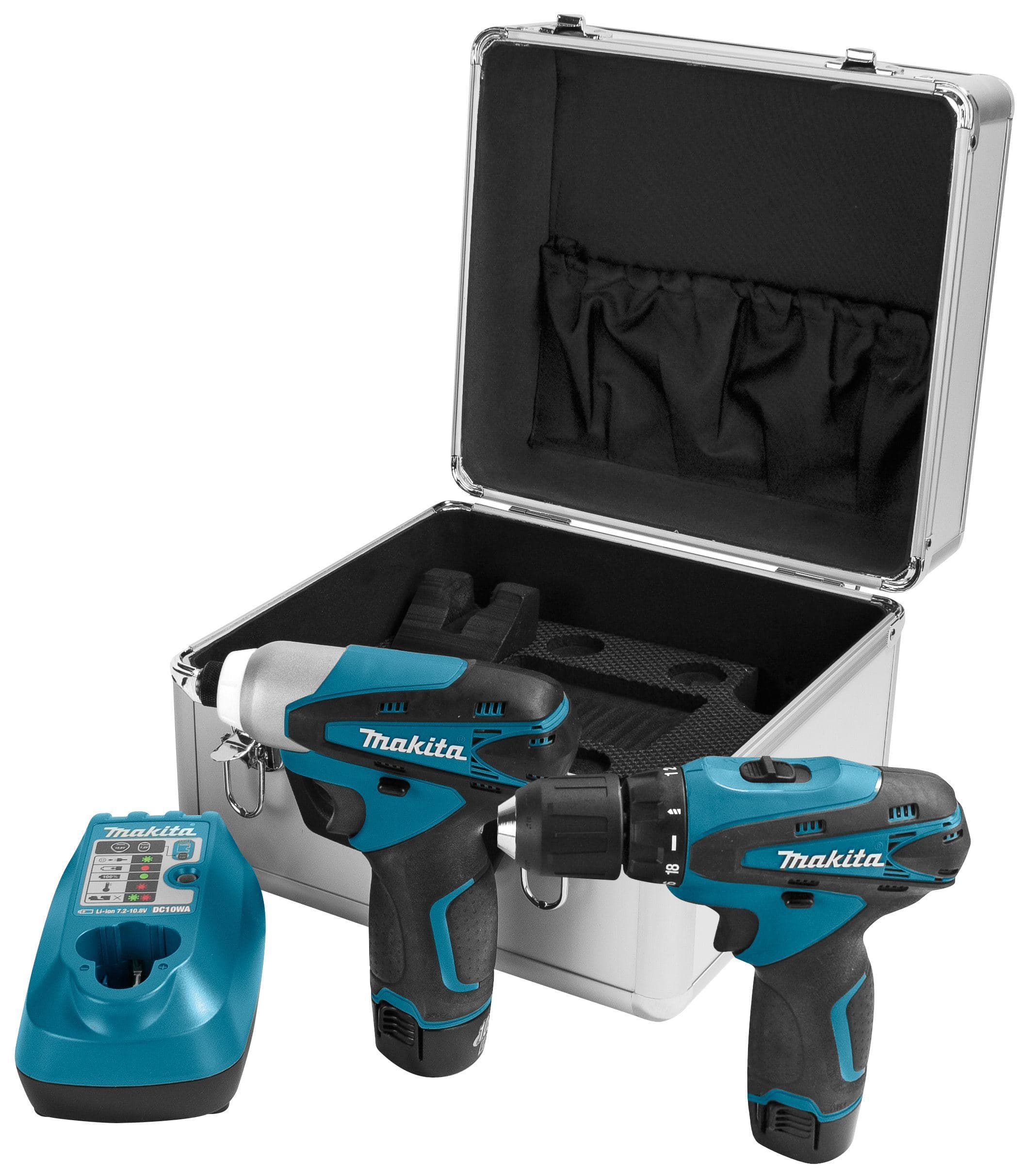 Makita LCT204 Akumulatorski set odvrtača (DF330DWE + TD090D), u koferu sa 2 baterije i punjacem - slika 3
