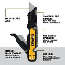 DeWalt DWHT10992-0 skalpel sa rezervnim nožićem u ručki - slika 3