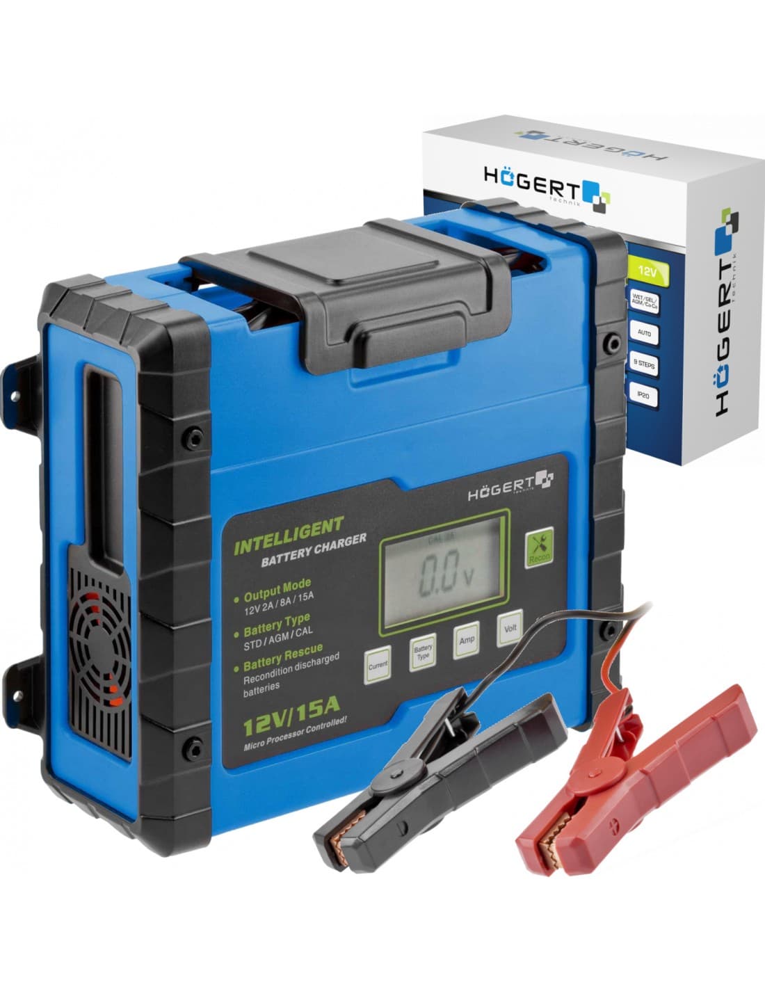 Hogert HT8G613 elektronski punjač, 12V